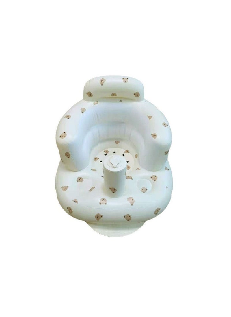 Cool Baby - Baby Inflatable Seat Built in Air Pump Infant Back Support Sofa Infant Support Seat Toddler Chair - Image 1