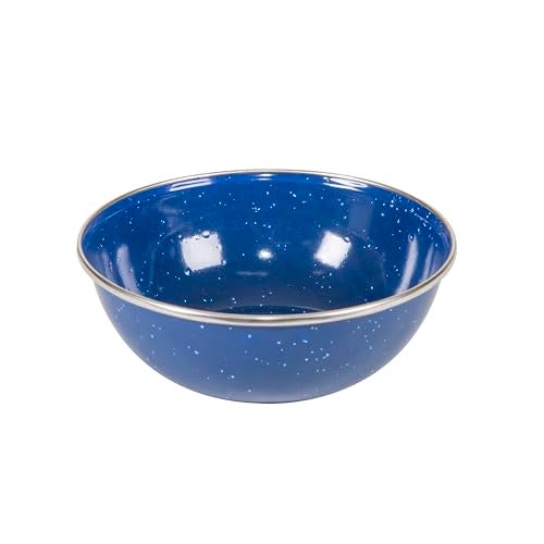 Stansport S.S. Edge Enamel Mixing Bowl, 5.75" - Image 1