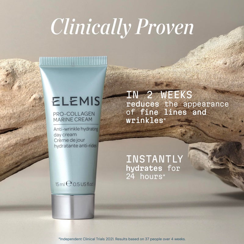 ELEMIS Pro-Collagen Marine Cream, Anti-wrinkle Day Cream, 0.5 Fl Oz - Image 3