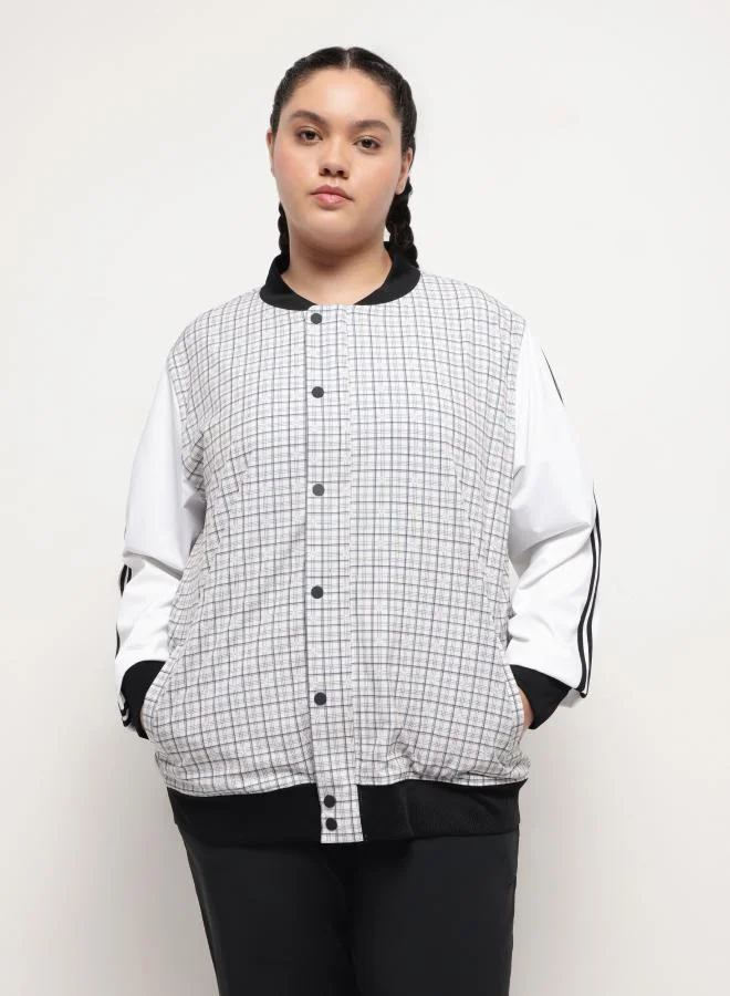 Reversible Bomber Jacket – Black & White