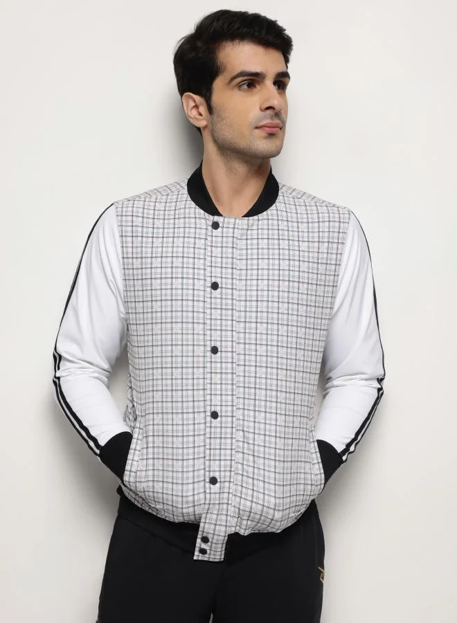 ZAECY Reversible Bomber Jacket – Black & White