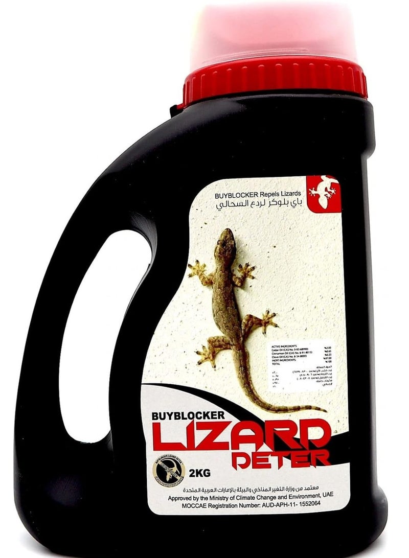 Generic BYEBLOCKER Lizard Deter Repellent Granular Bait 2Kg (Made In USA)  - Image 1