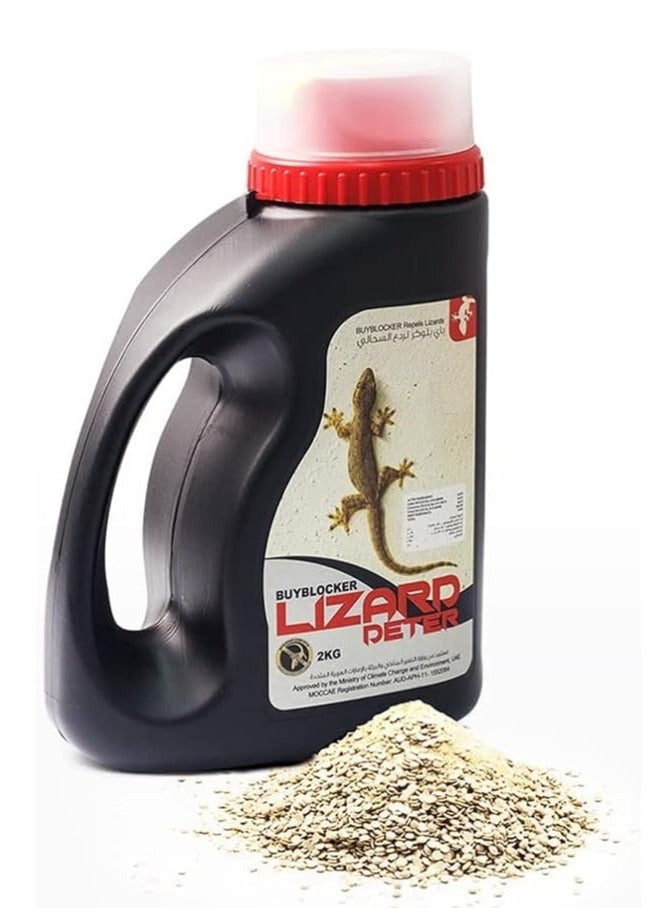 Generic BYEBLOCKER Lizard Deter Repellent Granular Bait 2Kg (Made In USA)  - Image 4