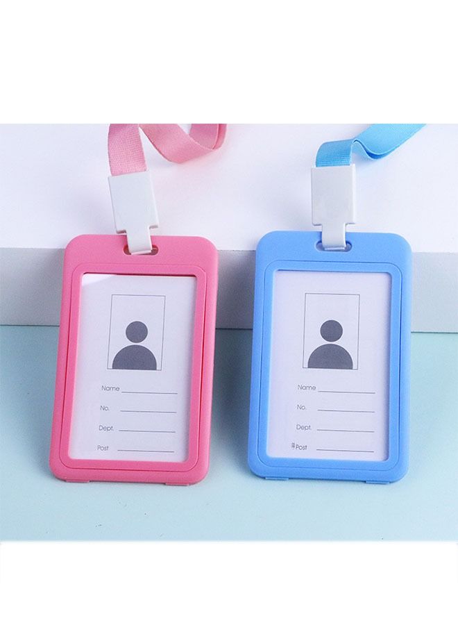 Ocean Card Sleeve (Blue), ABS Material, Tough And Durable, Waterproof, Integrated With Chest Tag And Rope, Simple And Lightweight, Quick Installation, Sturdy Hooks, Not Easy To Detach - Image 4
