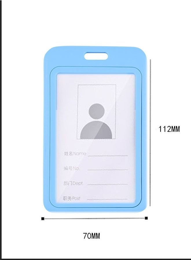 Ocean Card Sleeve (Blue), ABS Material, Tough And Durable, Waterproof, Integrated With Chest Tag And Rope, Simple And Lightweight, Quick Installation, Sturdy Hooks, Not Easy To Detach - Image 2