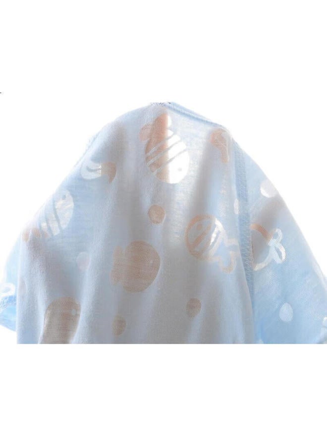 Youqi Newborn Baby Clothes, Half-Back Shirt For Newborns, Summer Style, Baby Top, Summer Thin Clothing, Monk-Style Summer Outfit - Image 3