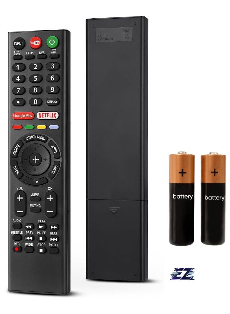 ELTRAZONE Universal Replacement Remote Control for Sony Bravia Smart OLED LED 4K 8K UHD TV RMF-TX310U - With Battery - Image 1