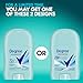 Degree Antiperspirant Deodorant Shower Clean 72-Hour Sweat & Odor Protection Antiperspirant for Women with Body Heat Activated Technology 0.5 oz - Image 3