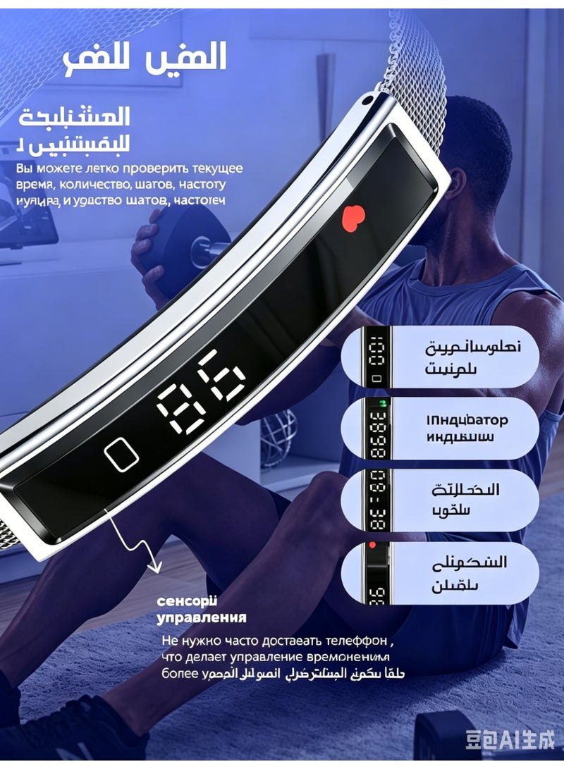 سوار متتبع لياقة ذكي للرجال والنساء، مزود بمراقبة مستمرة لمعدل ضربات القلب وضغط الدم طوال اليوم، عداد خطوات، متتبع نوم، أكثر من 20 وضع رياضي، مقاوم للماء بمعيار IP68، متوافق مع هواتف أندرويد وآيفون - Image 3
