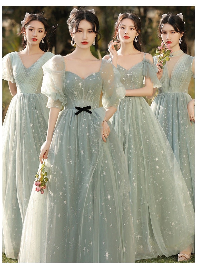KUYING New Fashionable and Elegant Bridesmaid Dress  - Image 2