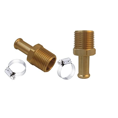 Yemtuls 68350 Fuel Hose Fitting Fit with Holley 1228911 Fuel Pump and Holley 12803 Bypass Pressure Regulator and Ford Mustang 289 Engine and Chevy SBC 350 Fuel Pump - Image 1