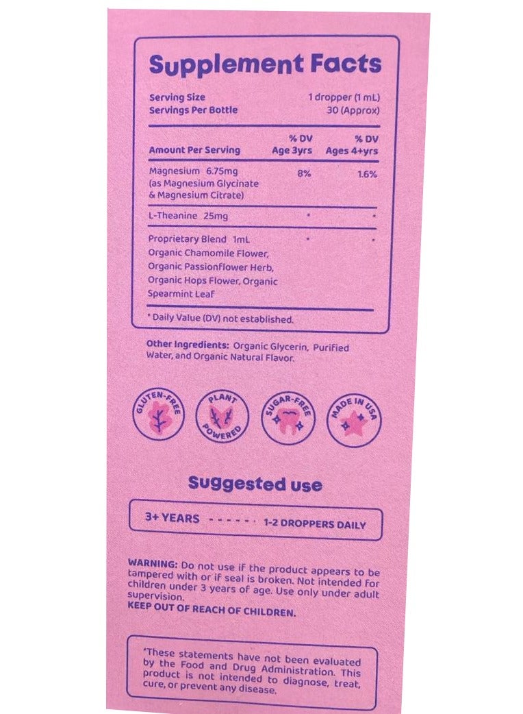 JoySpring Calmify, Liquid Magnesium, 1 fl oz - Image 2