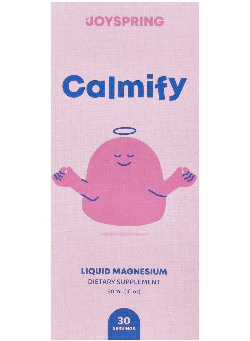 JoySpring Calmify, Liquid Magnesium, 1 fl oz - Image 1
