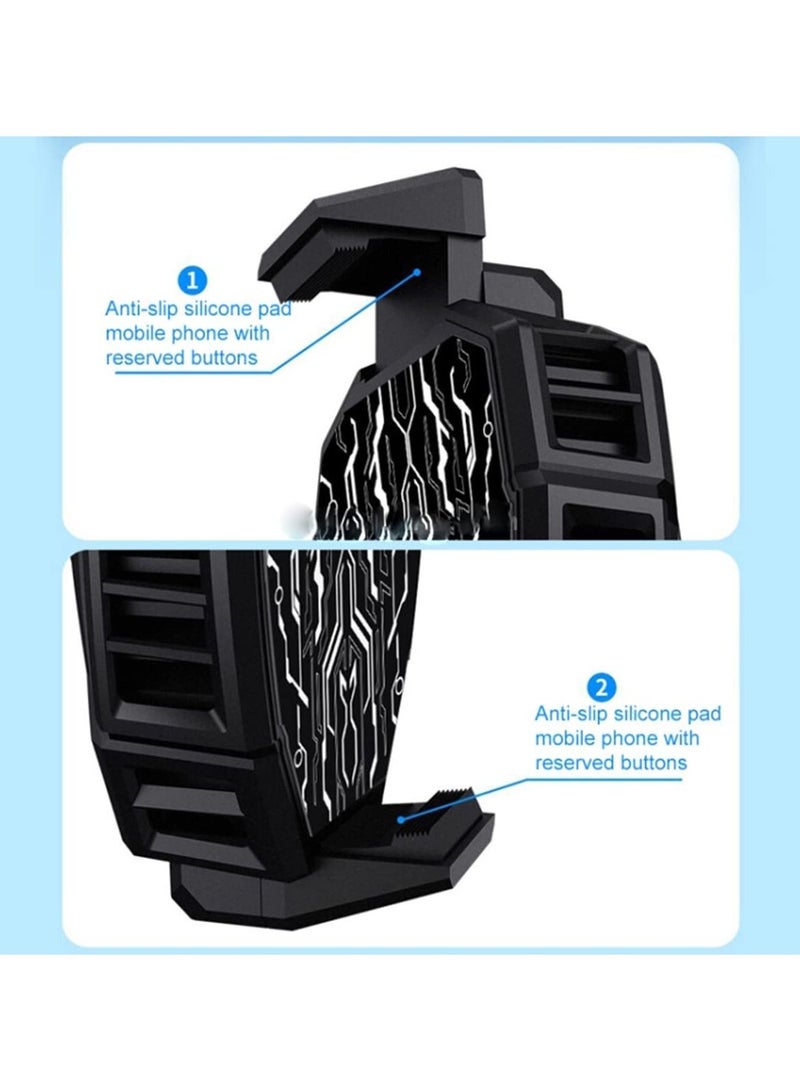 MEMO Funcooler DL05 Mobile Phone Radiator Temperature Display Semiconductor Radiator PUGB Gaming Universal Phone Cooler WITH Mobile Phone Cooling Pad - Image 3