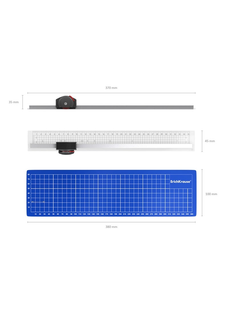 ErichKrause A4 Paper Cutter With Matt With 5 Sheet Cutting Capacity - Image 4