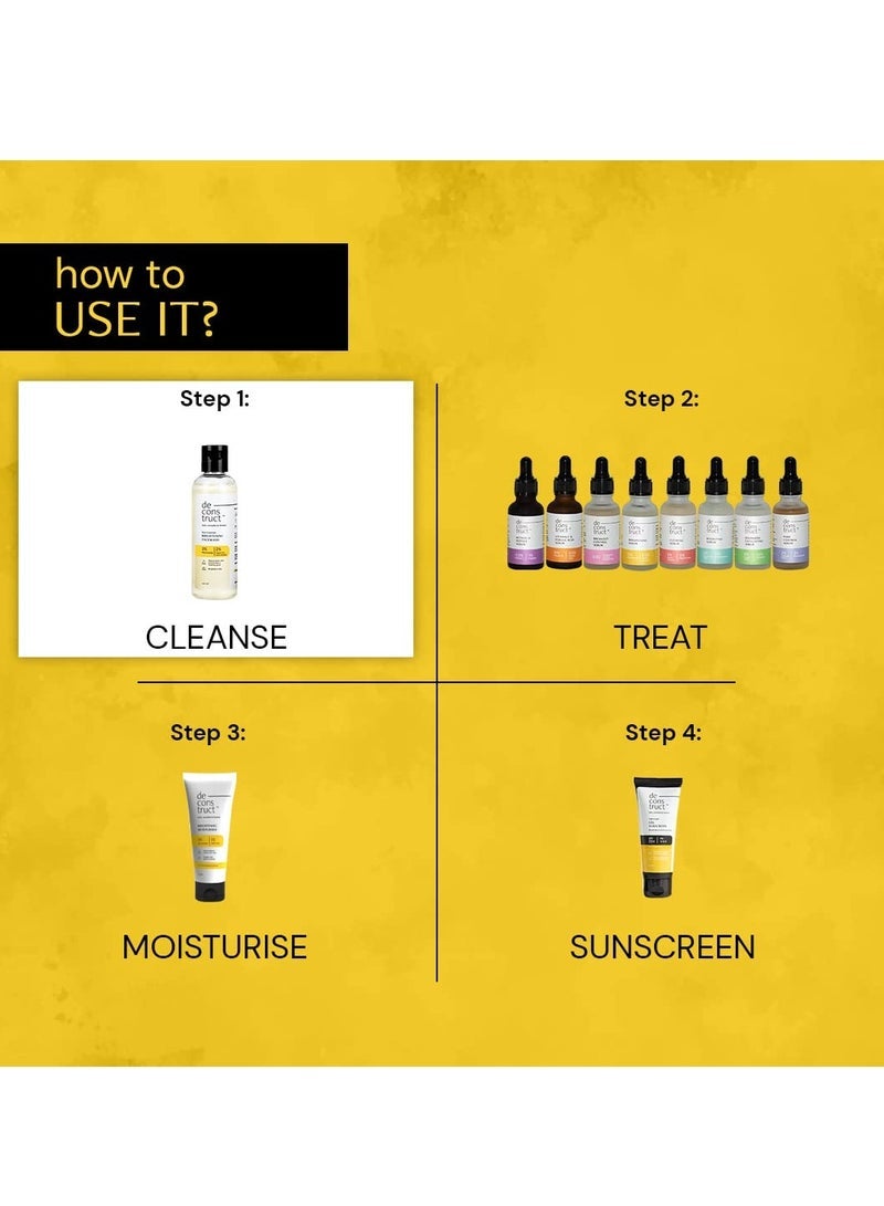 Deconstruct Niacinamide Brightening Face Wash | 2% Niacinamide+2% Liquorice Root Extract | For Glowing Skin | 100 ml each | Pack of 2 - Image 3