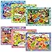 BenBen Large Wooden Puzzles for Kids Ages 46 6 Pack 24 Piece Search and Find Puzzles for Toddlers 35 Educational Learning Toys Gifts for 3 4 5 Year Old Boys Girls - Image 2