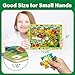 BenBen Large Wooden Puzzles for Kids Ages 46 6 Pack 24 Piece Search and Find Puzzles for Toddlers 35 Educational Learning Toys Gifts for 3 4 5 Year Old Boys Girls - Image 4