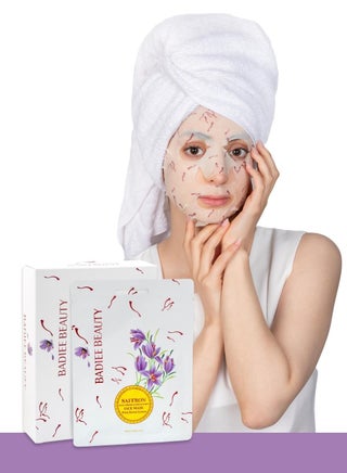 Badiee Beauty Saffron Face Mask, Moisturizing and Brightening with Herbal Extract, Suitable for All Skin Types Especially Dry and Skull Skins 24 ml 12 pcs - pzsku/Z61CD56A45A6ED5CEA23DZ/45/_/1701431531/477c818c-f6a1-4476-bf74-ff6ae7c4a75a