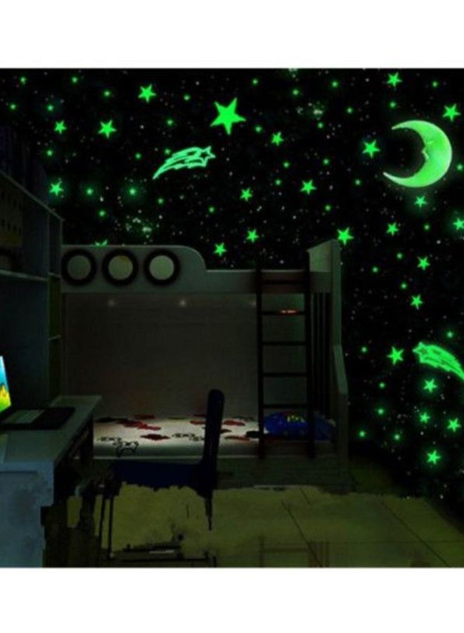 Generic Product Glow in the dark Pp stars 3cm color (10 pieces/bag - Image 2