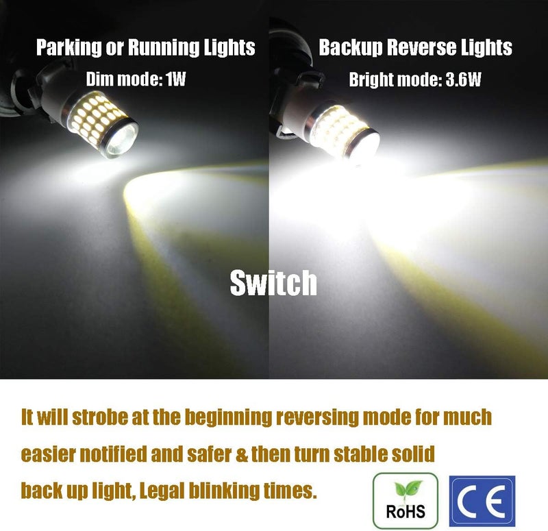 iBrightstar 9-30V LED Strobe Brake Light Bulbs - Image 4