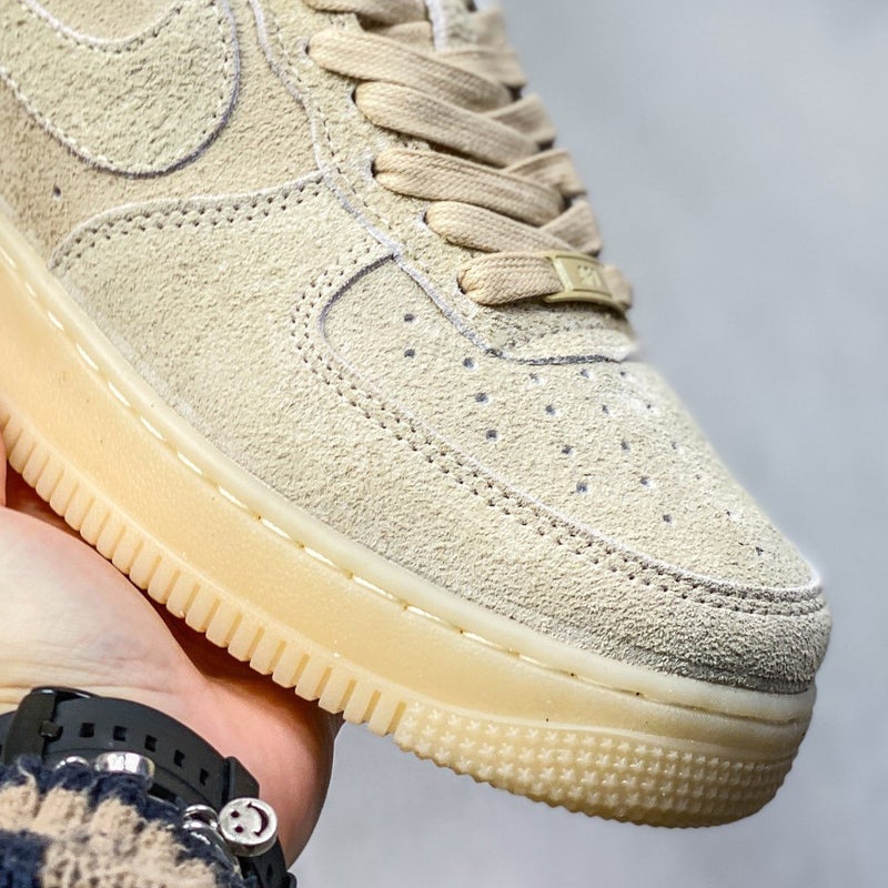Air Force One Af Low-Top Board Shoes Thick Sole Heightening Trendy Shoes Beige Wear-Resistant All-Match Men'S And Women'S Casual Shoes For Teenagers - Image 2