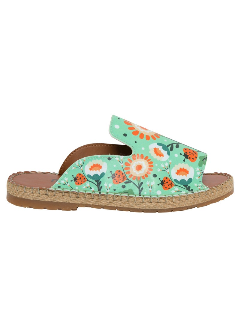 Mumka Ladybugs and Flowers Sandals - Image 1