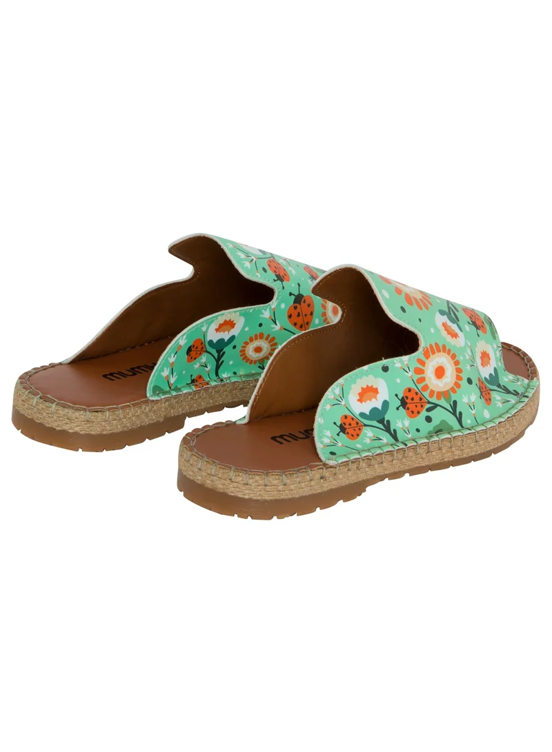 Mumka Ladybugs and Flowers Sandals
