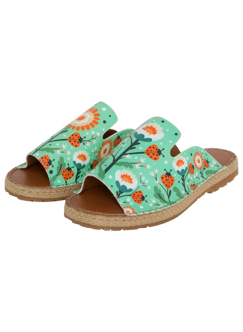 Mumka Ladybugs and Flowers Sandals - Image 4