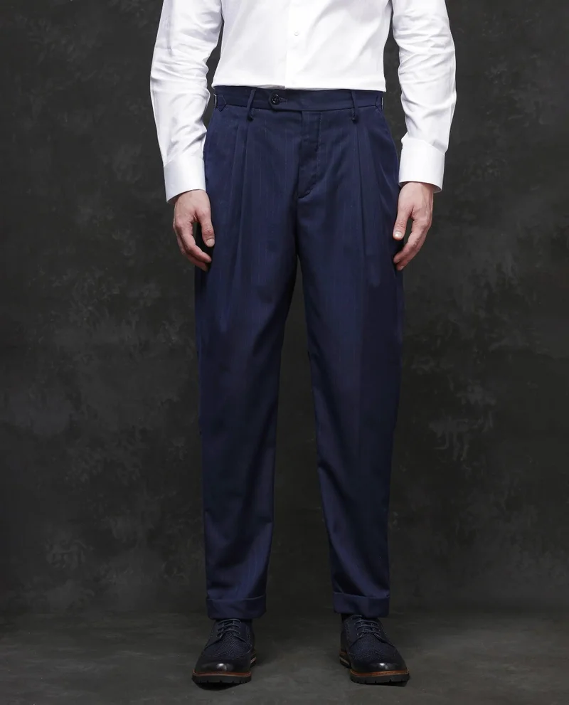 Rare Rabbit Men's Stripe Trousers