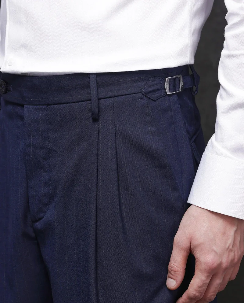 Rare Rabbit Men's Stripe Trousers