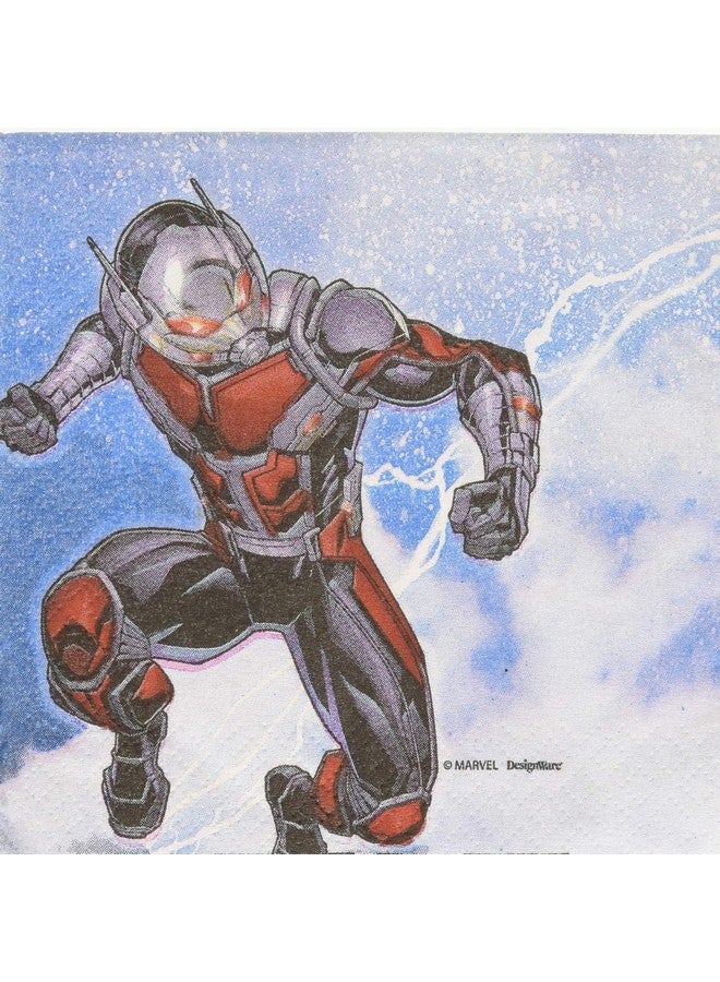 Amscan Marvel Epic Avengers Beverage Napkins Party Favor Standard Multicolor - Image 3