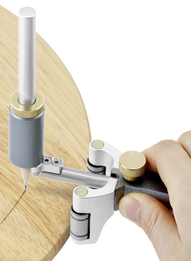 كيو دبليو او ار كي مقياس علامات العجلات QWORK، أداة نقش متعددة الوظائف للنجارة لرسم الأقواس والخطوط، أداة رسم خطوط متوازية ثنائية الأغراض، قوس خطي دقيق قابل للتعديل - Image 4