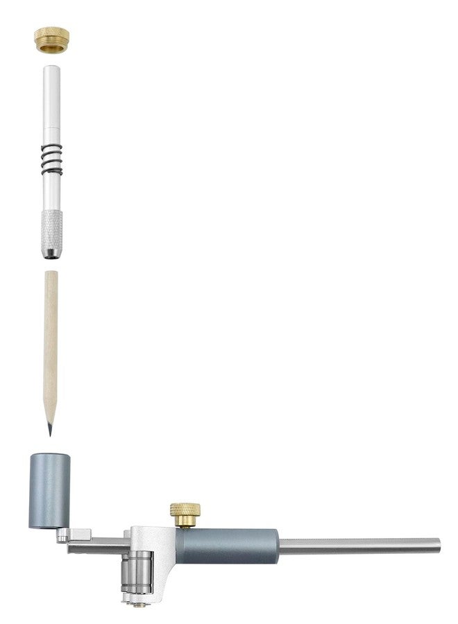 كيو دبليو او ار كي مقياس علامات العجلات QWORK، أداة نقش متعددة الوظائف للنجارة لرسم الأقواس والخطوط، أداة رسم خطوط متوازية ثنائية الأغراض، قوس خطي دقيق قابل للتعديل - Image 2