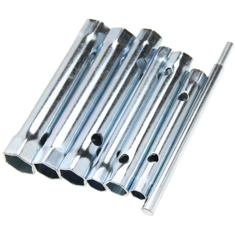 SING F LTD 6Pcs Dual-ended Wrench Socket Plumber Back Nut Tap Spark Plug Spanner Set - Image 4