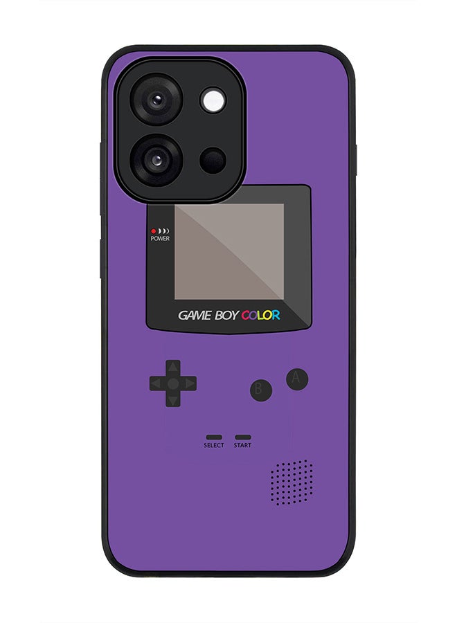 Stylizedd For OnePlus 13s / 13T Case,Slim fit Camera Protection, Shockproof Thin Phone cover  - Gameboy Color - Purple