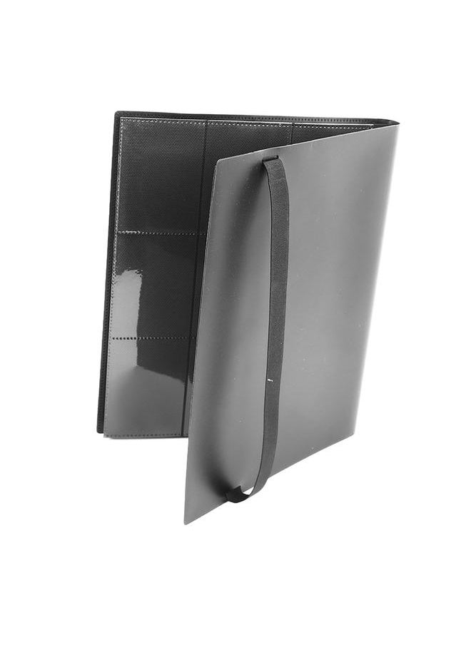 Thoraya 360 Pages Pages 9 Pocket Card Collection Binder Game Card Binder Collector Black  - Image 5