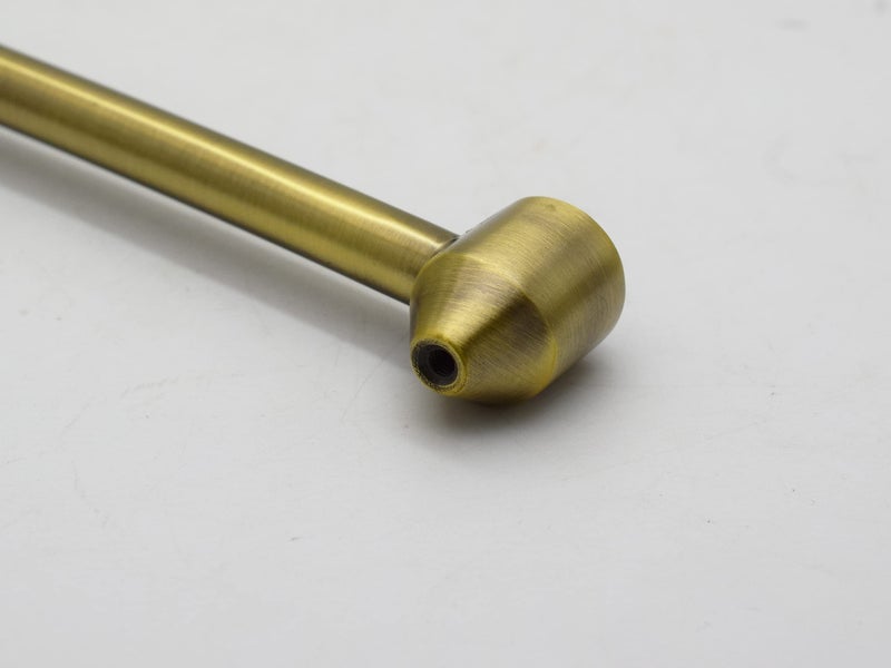 RAB Handle Zinc Kitchen and Office Drawer/Cabinet/Door/Wardrobe Furniture Handle (Code:-Hand 7001, Finish:- Antique Brass, Size:-96mm, Pack of 1 PCS) - Image 2