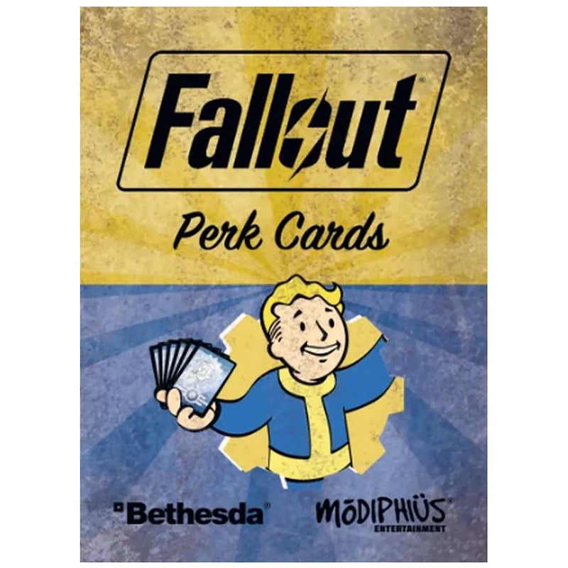 Modiphius Fallout: The Roleplaying Game Perk Cards - RPG Accessory, Roleplaying Game - Image 1