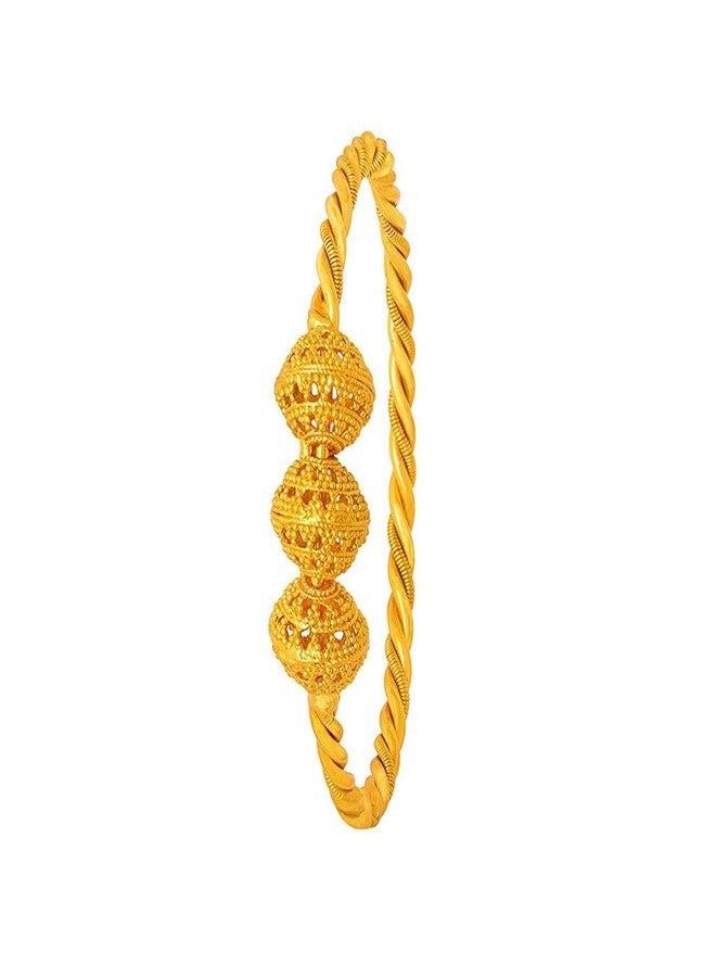 JFL - Jewellery for Less Gold Plated Kada For Women,Valentine - Image 1