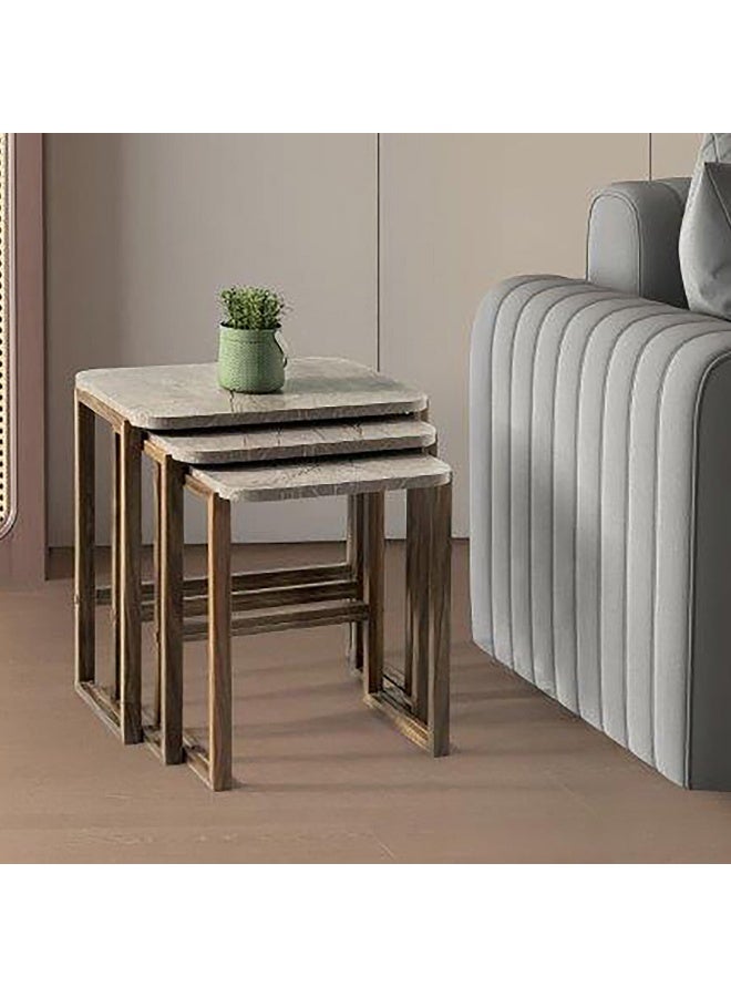 Home Box طقم طاولات فيمون - مجموعة من 3 - Image 1