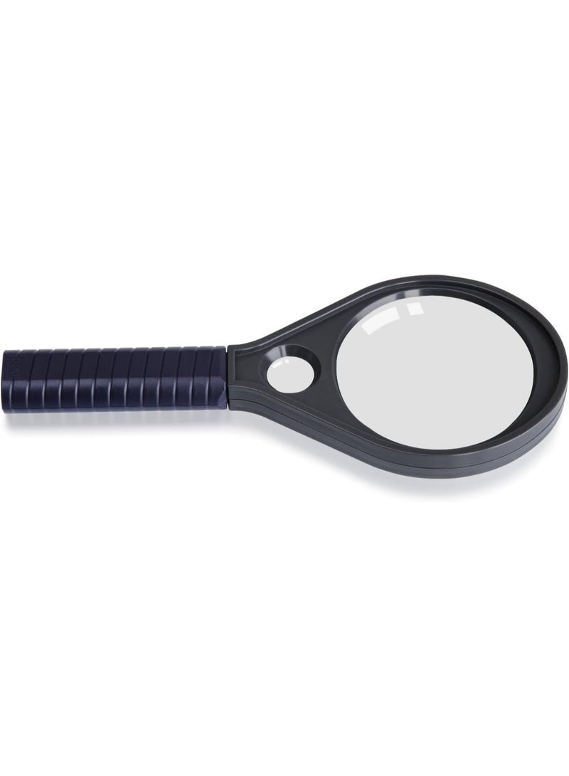 ديلي عدسة مكبرة للمأكولات الجاهزة، قطر 65 مم - أسود - Image 3