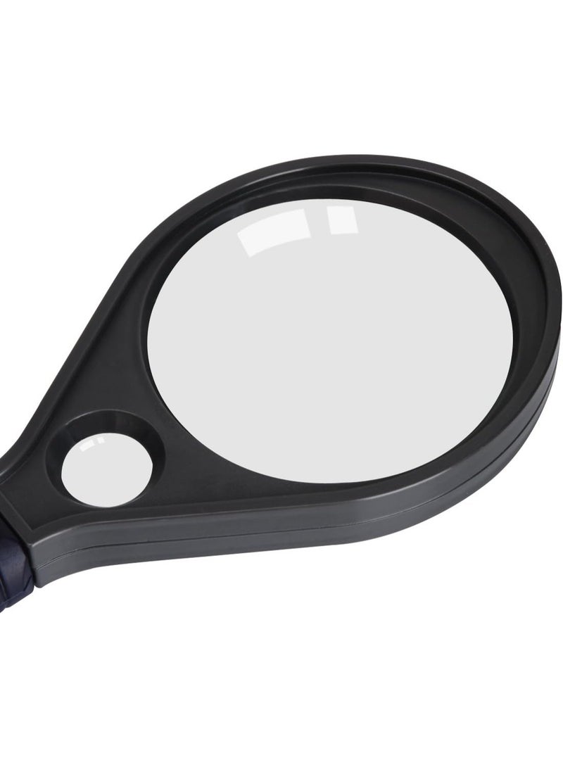 ديلي عدسة مكبرة للمأكولات الجاهزة، قطر 65 مم - أسود - Image 5