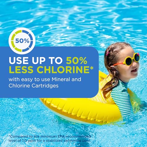 Frog نظام تعقيم فلوبي فَرَغ العائم للمسابح من 2,000 إلى 5,000 جالون - عائم مُعبأ مسبقًا مع معادن تعقيم وكلور لعلاج وصيانة المسابح بسهولة - عبوة واحدة - Image 4
