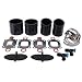 NorthBoat Marine Boat 44348T 4 Manifold Exhaust Elbow Hose with Gasket Shutter Repair Kit for MerCruiser 7 14 Degree GM V6 SB Standard Cooling Engines Replaces 14358T 27864850A02 - Image 2