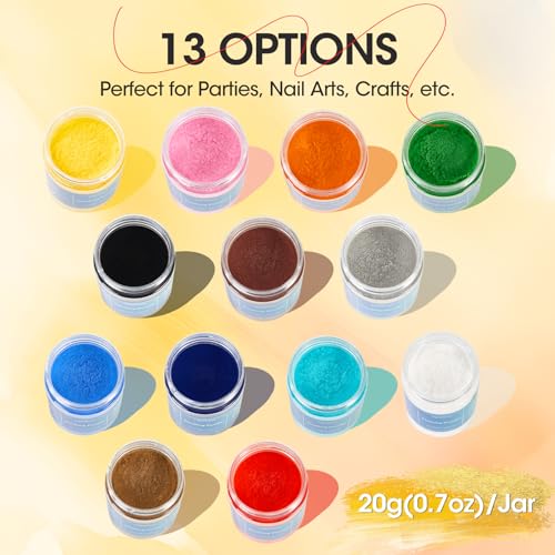 LightStone 20g Flocking Powder - Velvet Fibers - Flocking Powder for Crafts/Taba Squishy/Nails Art/Doll Decorations/DIY Scenery (Brown) - Image 2