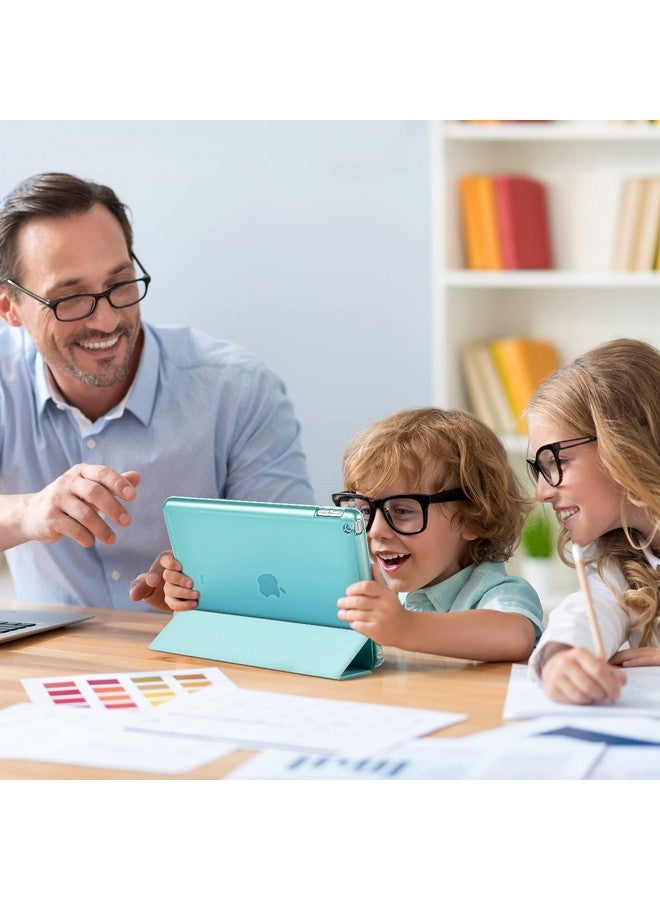 بروكاس حافظة ProCase لجهاز iPad الجيل التاسع 2021/ iPad الجيل الثامن 2020/ iPad الجيل السابع 2019، حافظة iPad مقاس 10.2 بوصة، غطاء iPad الجيل التاسع - أزرق مائي - Image 2