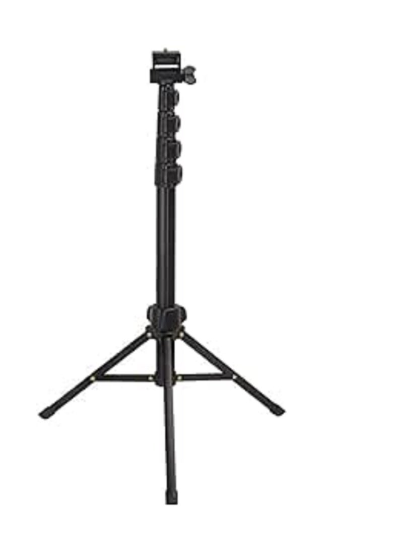 جيه ماري حامل ثلاثي للهاتف بعصا سيلفي من Jmary MT36 مقاس 67 بوصة، حامل ثلاثي القوائم قابل للتمديد للسفر مع مشبك هاتف، حامل ثلاثي بطول 1.7 متر لتصوير الفيديو ومدونة الفيديو... - Image 1