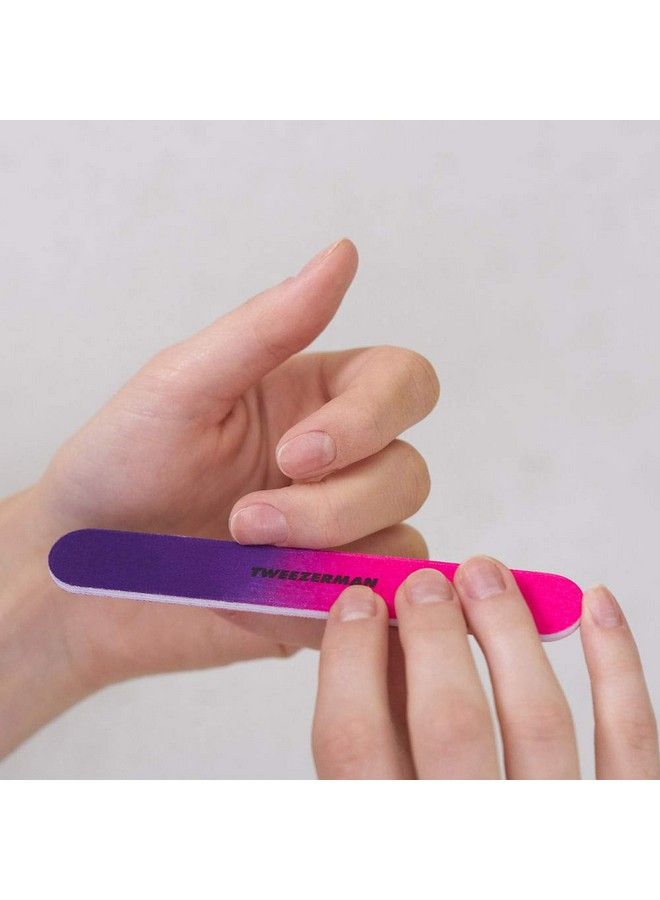 Tweezerman Neon Hot Nail Filemates Model No. 3466R 3 Count - Image 3
