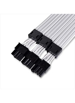 LIAN LI Strimer Plus V2 Triple 8 Pin Pw12 Pv2 Addressable Rgb Vga Power Cable No Controller Included For Triple 8 Pin Gpu Connector Pw12 Pv2 Black  - Image 4
